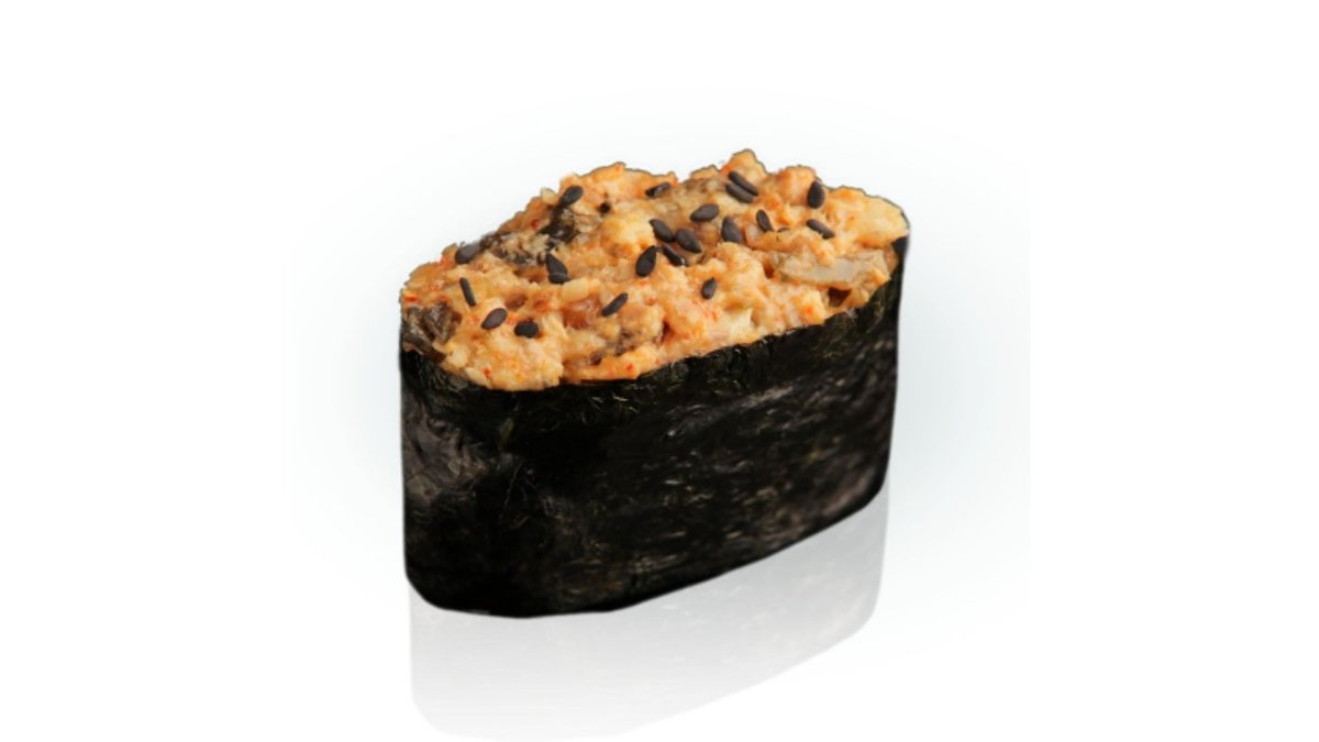 Gunkan spicy Jegulja