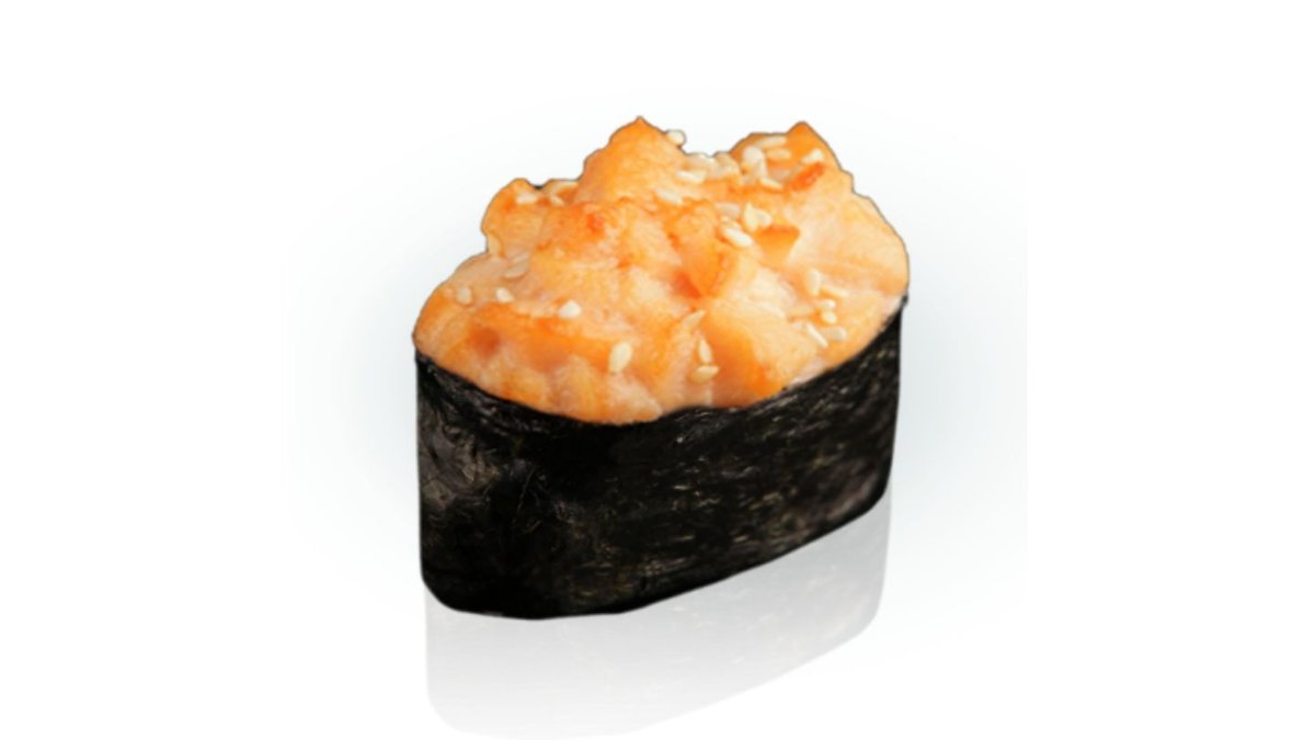 Gebackener Gunkan-Lachs