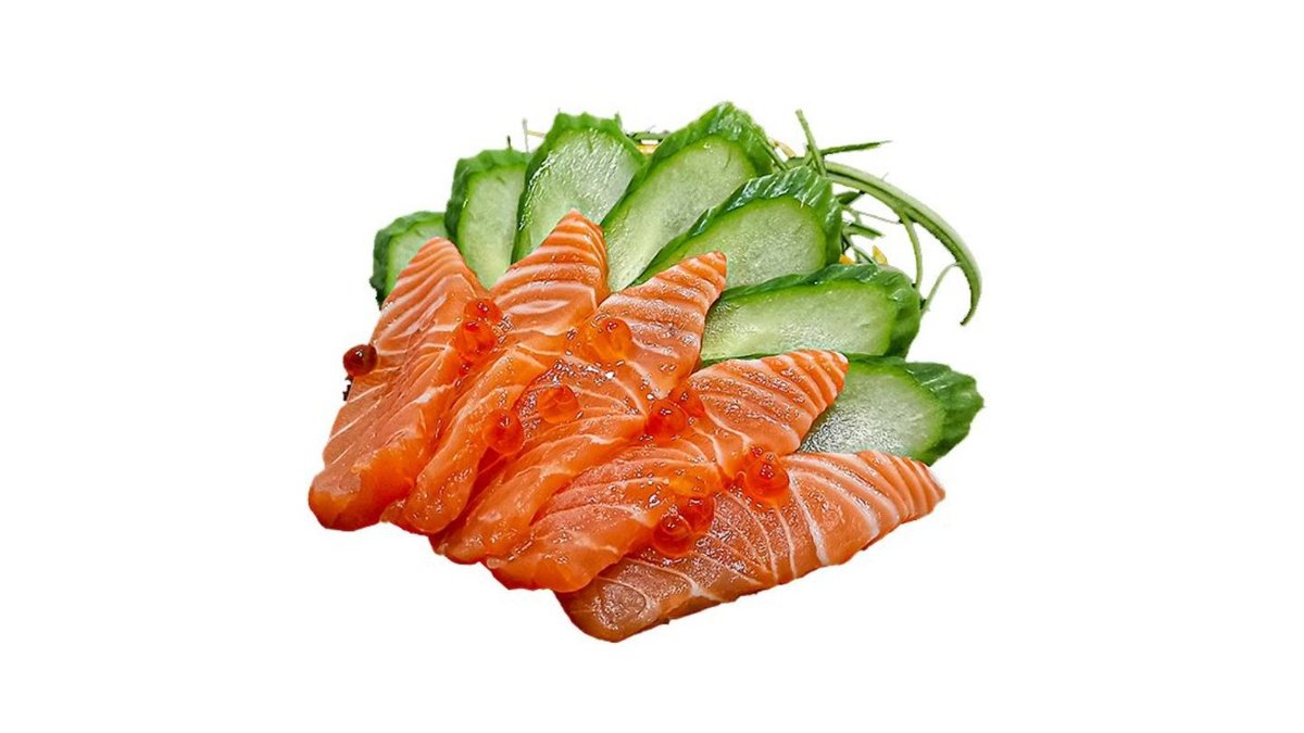 Lachs-Sashimi