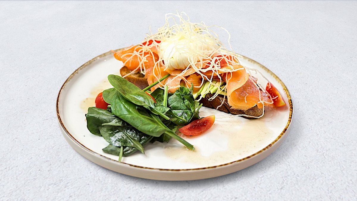 Bruschetta mit Lachs