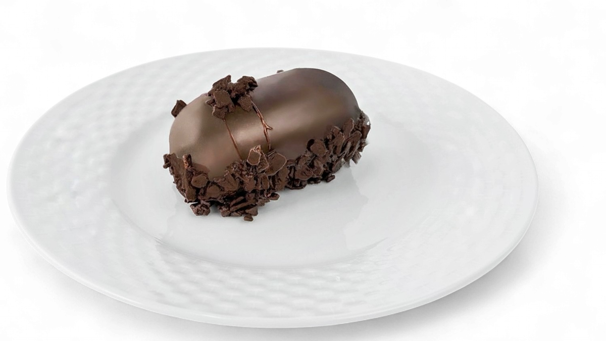 Шоколадно-малиновый