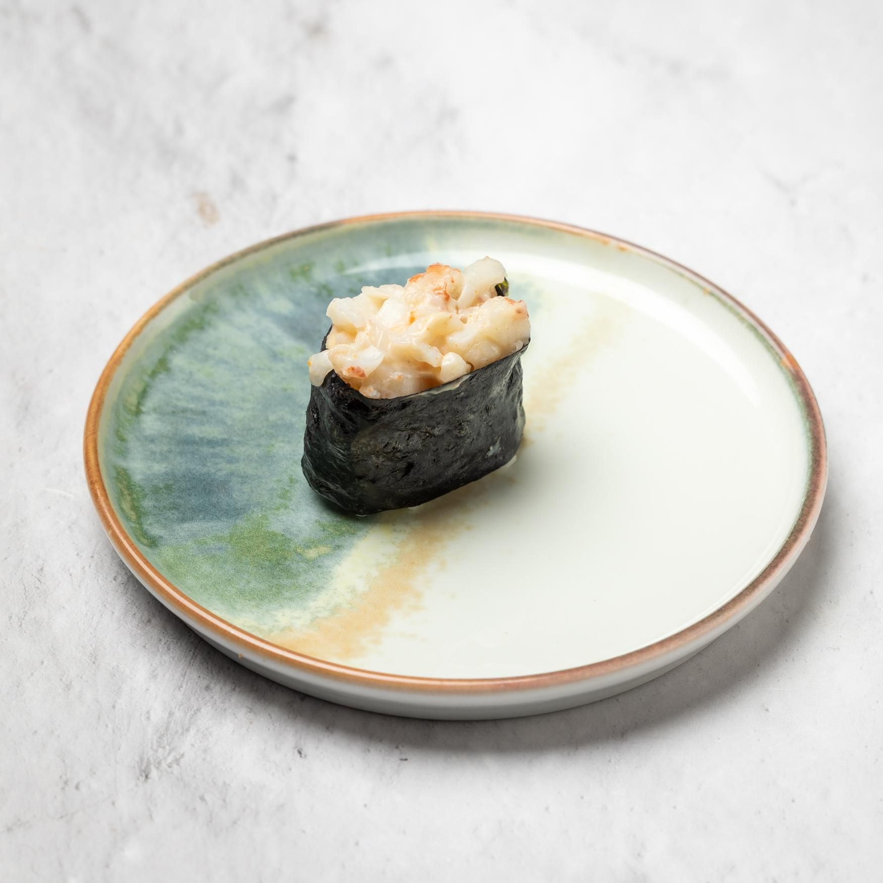 Острые креветки Гункан